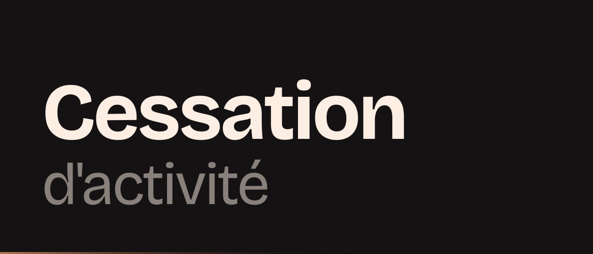 Jaquette de la page « Cessation d'activité de l'artisan en EI : radiation, santé et ATI » : Cessation d'activité
