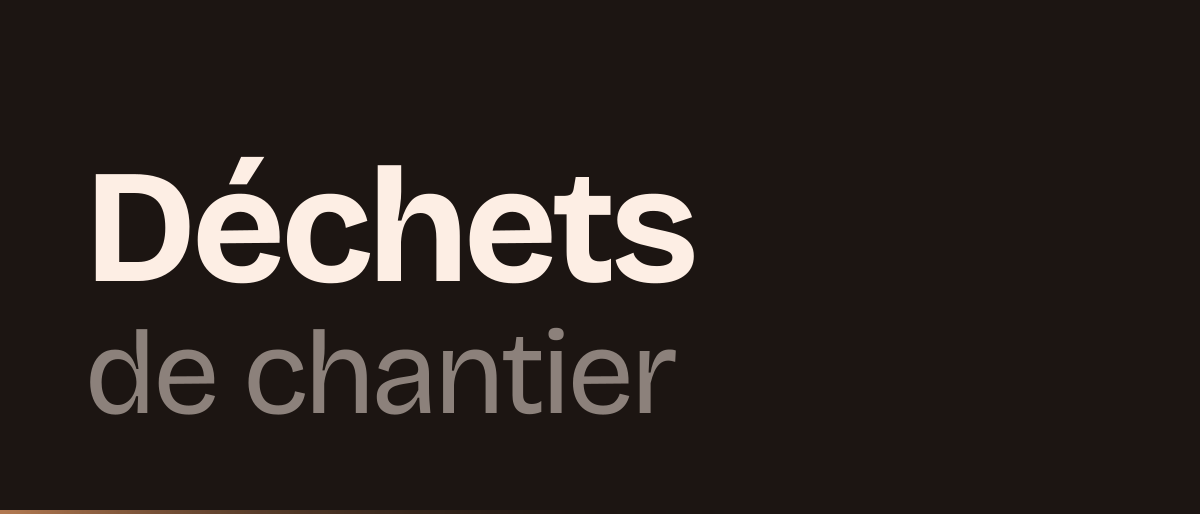 Jaquette de la page « Déchets de chantier : tri, registre de 3 ans et petits chantiers » : Déchets de chantier