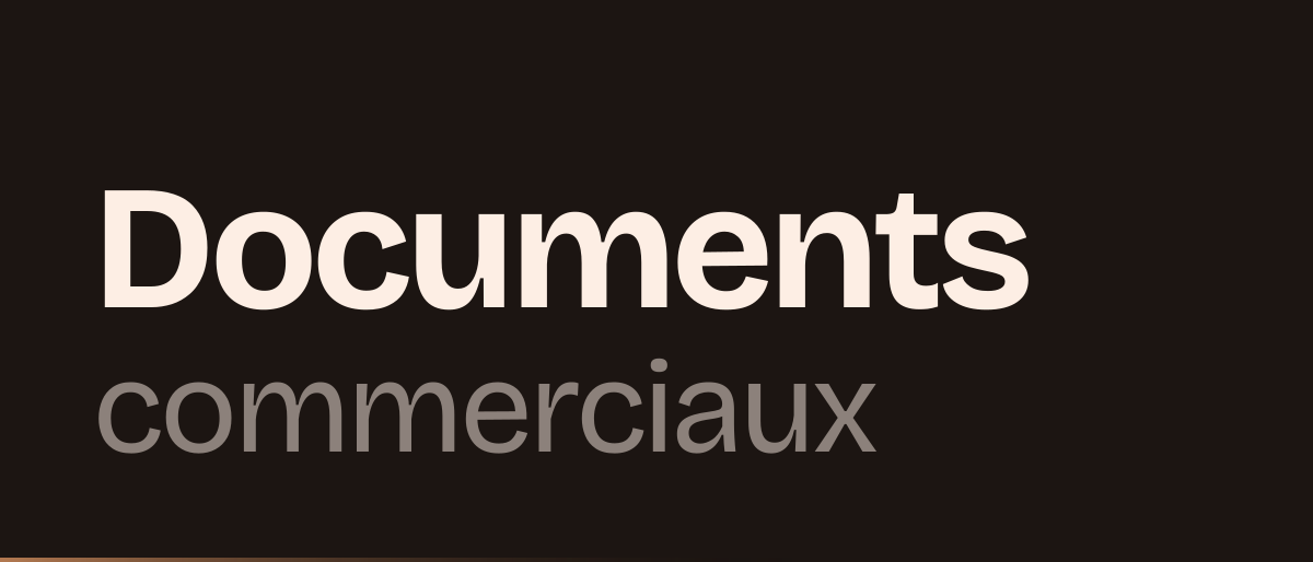 Jaquette de la page « Documents commerciaux : ce qu'un artisan doit écrire au-delà de la facture » : Documents commerciaux