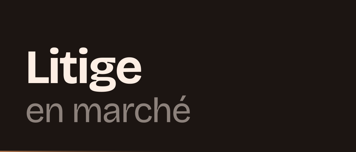 Jaquette de la page « Litige en marché public : médiateur des entreprises, CCRA, règlement amiable » : Litige en marché